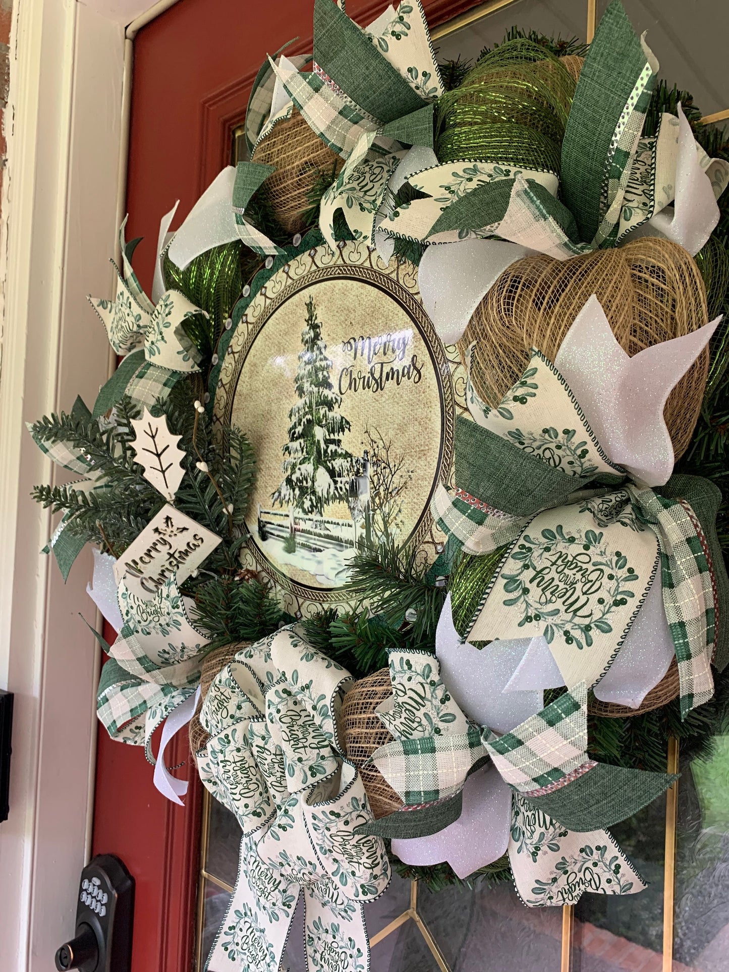 Merry Christmas Wreath