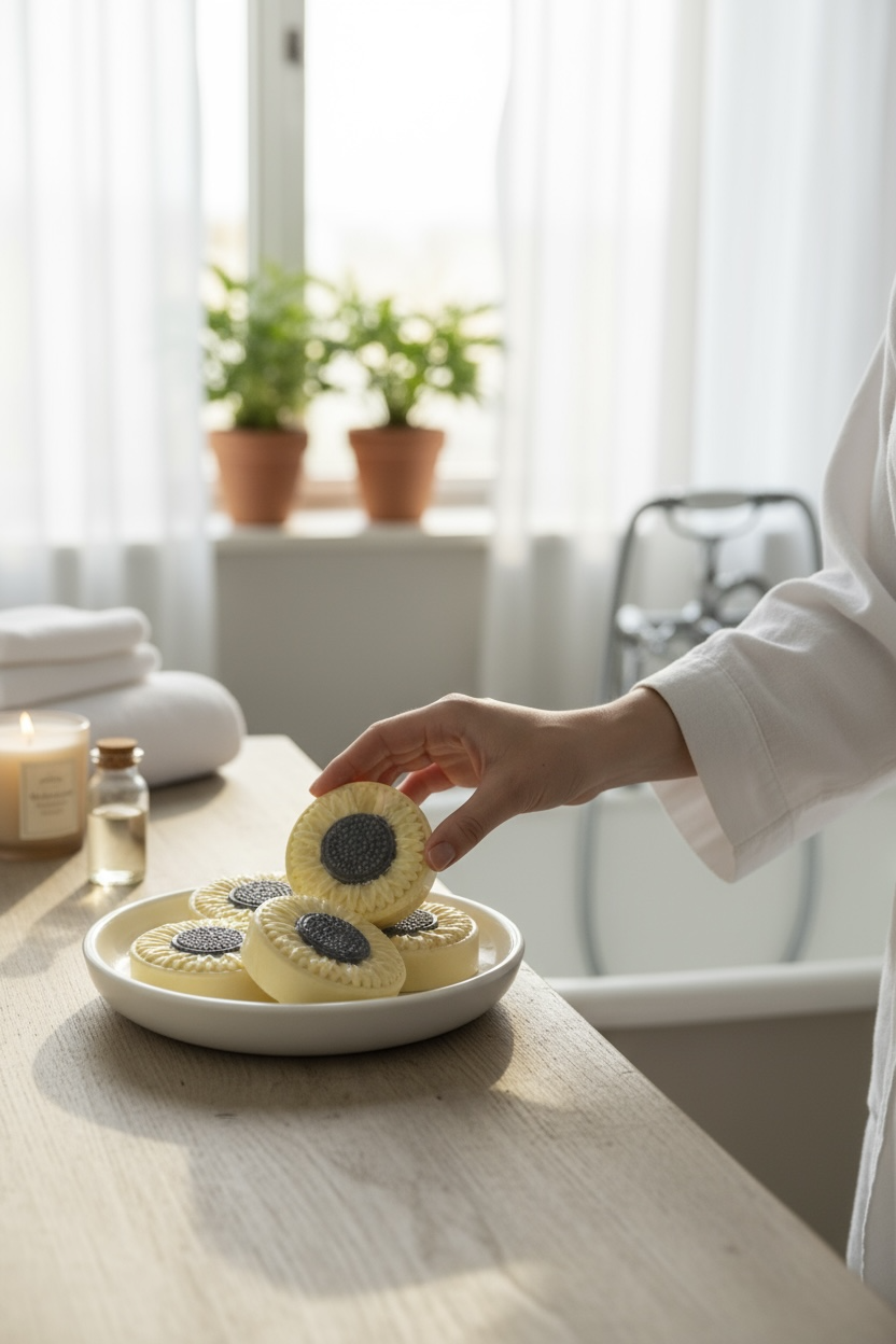 Cardamom Cedar Blossom scented Goat Milk Body Soap