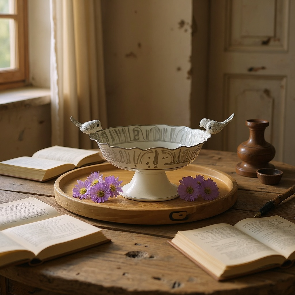 Rustic candle holder