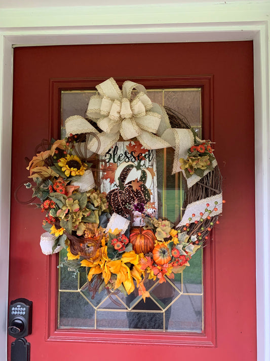 Blessed Autumn Wreath
