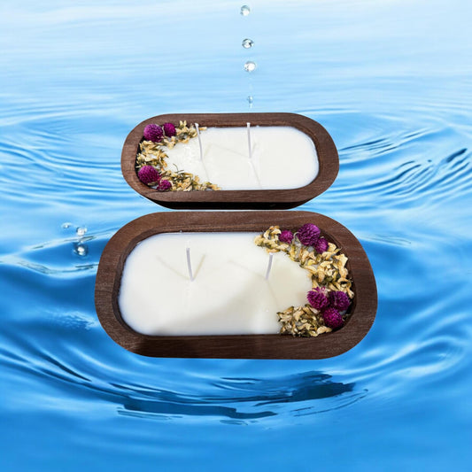 Two wick Soy Candle: A Day at the Spa