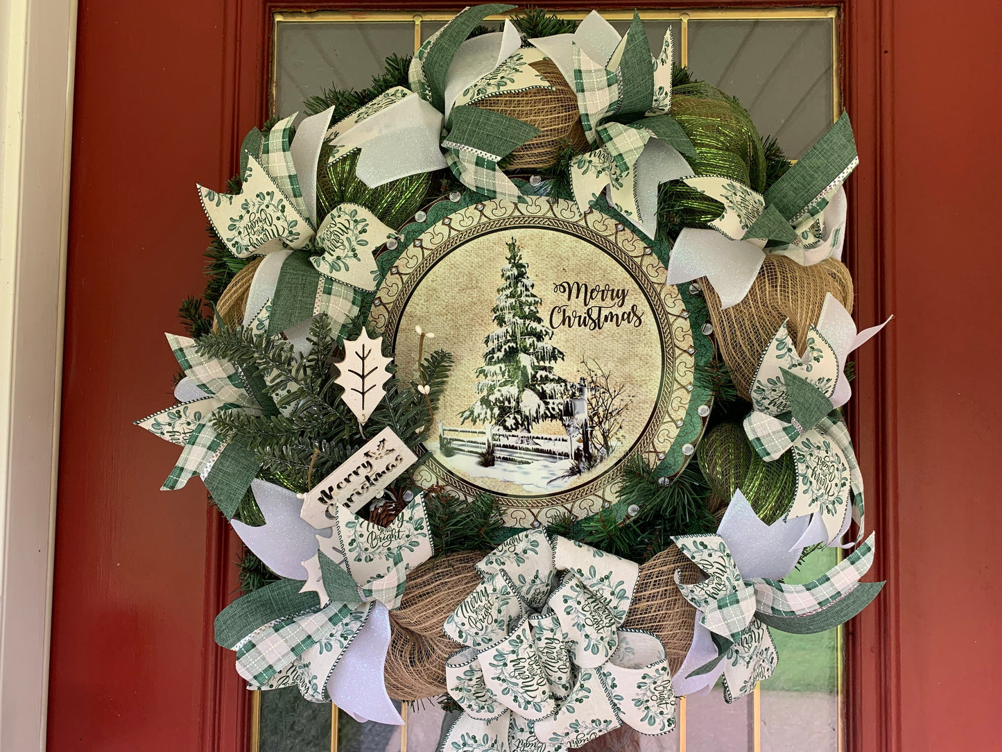 Merry Christmas Wreath