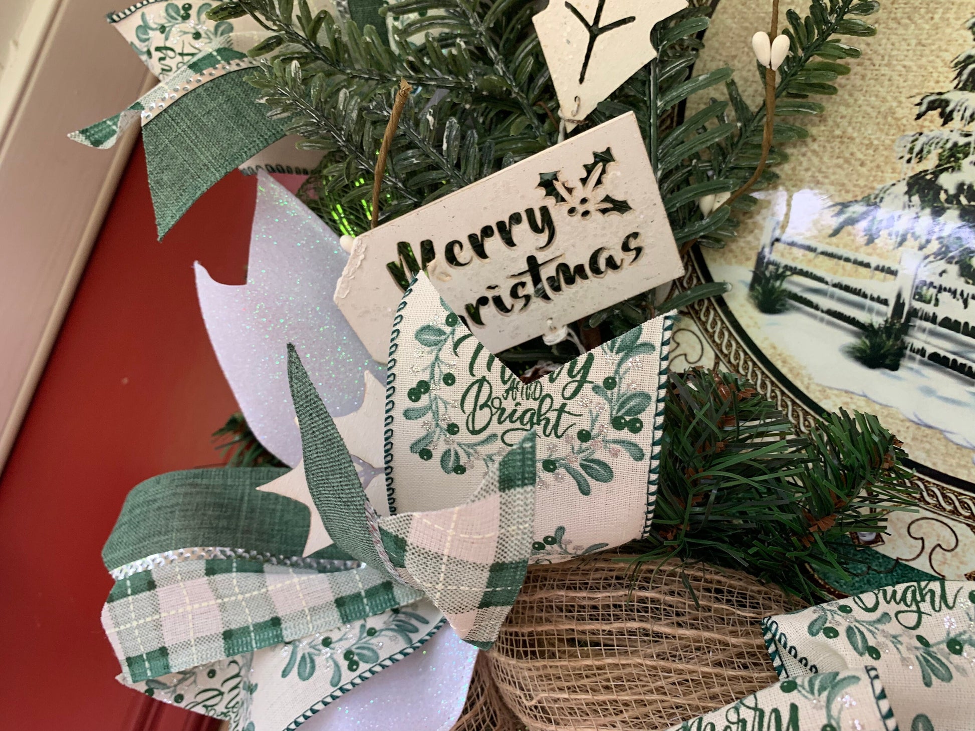 Merry Christmas Wreath