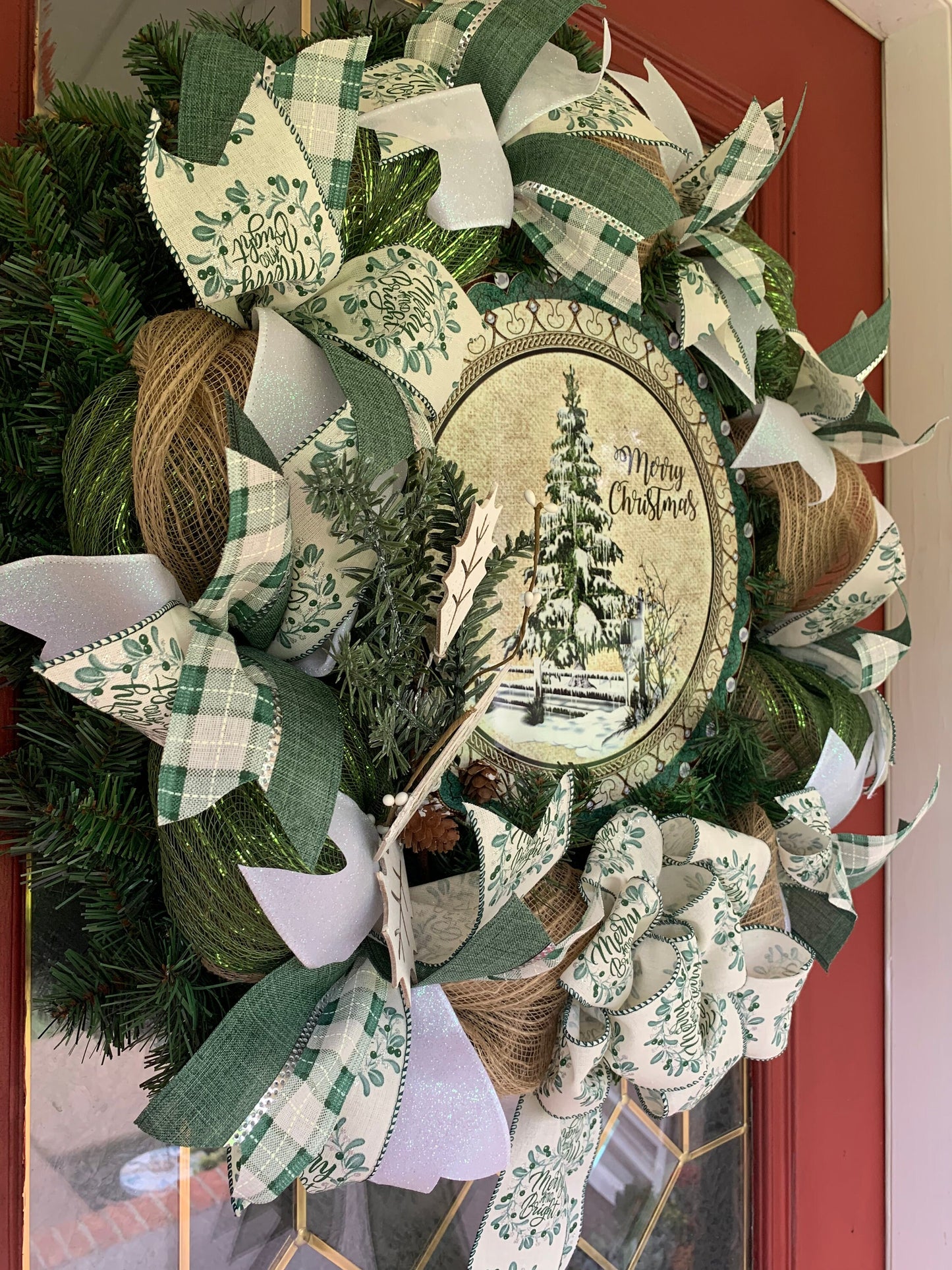 Merry Christmas Wreath