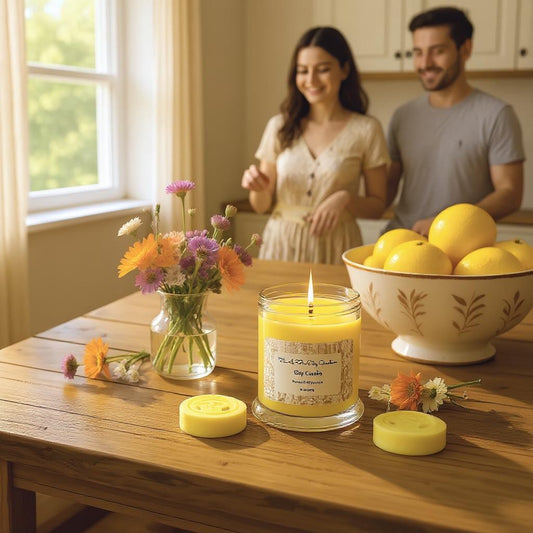 12 oz Soy Candle: Honeysuckle