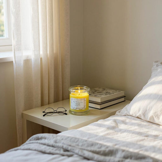 12 oz Soy Candle: Honeysuckle