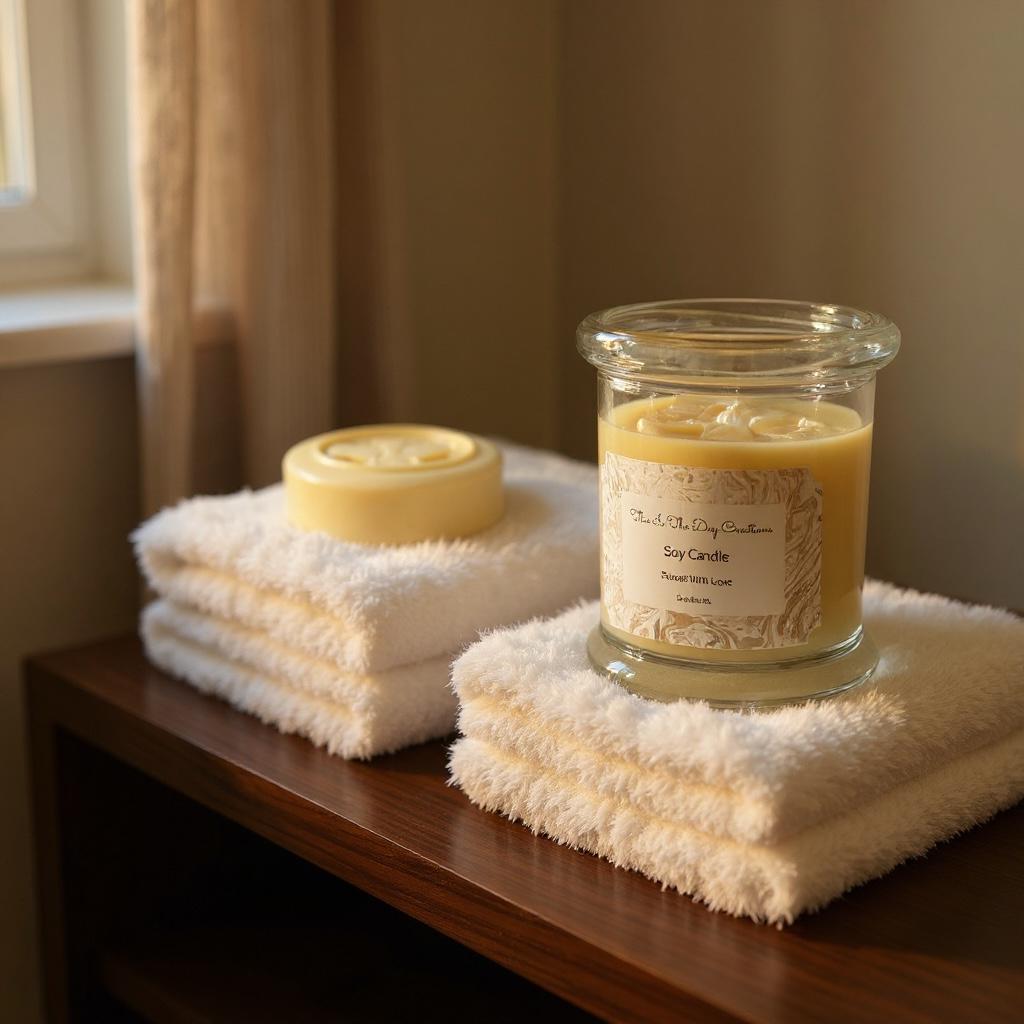 12 oz Soy Candle: White Jasmine