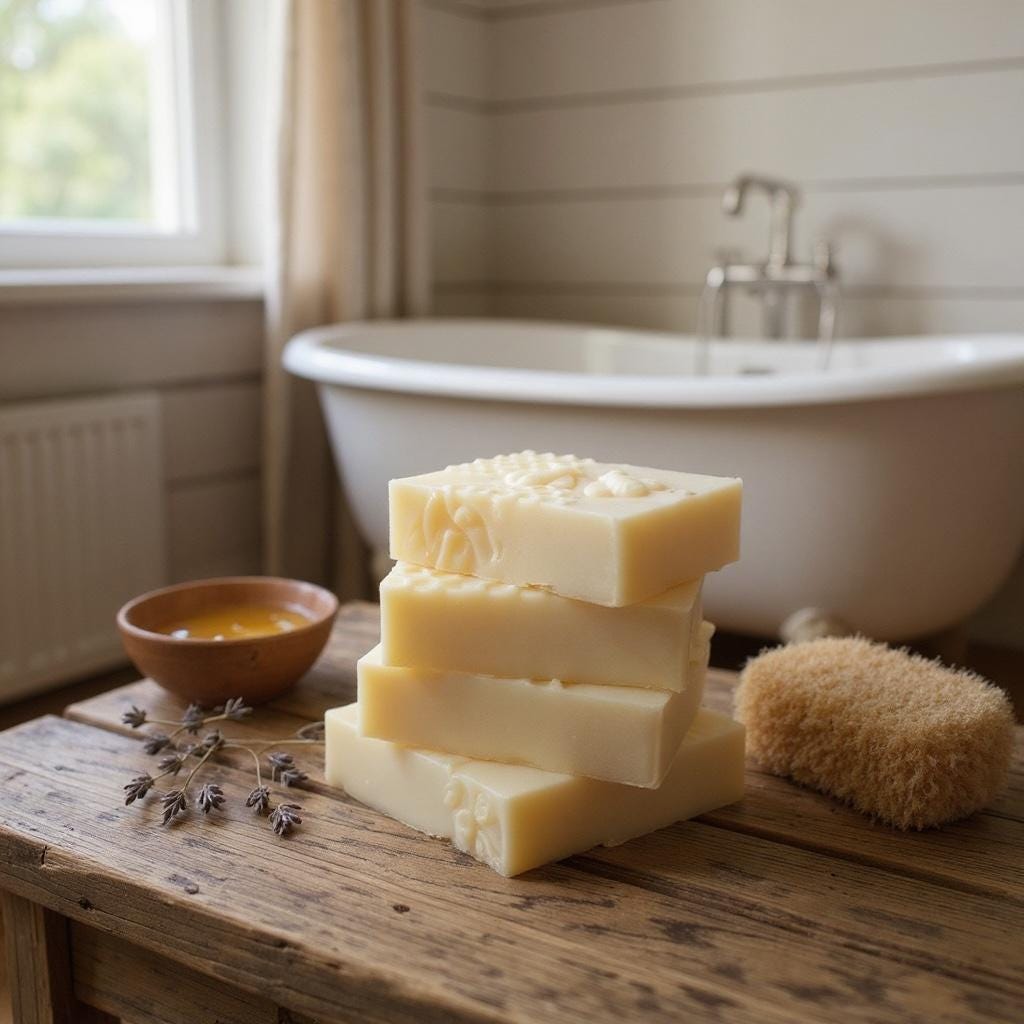 Orange Blossom Goat Milk Body Soap