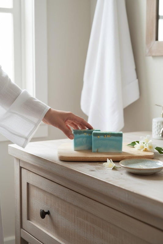 Clean Cotton with Bamboo goat milk soap