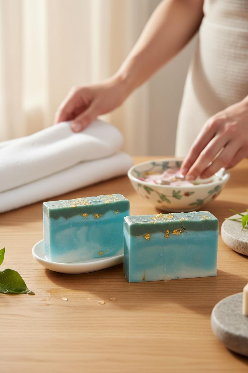 Clean Cotton with Bamboo goat milk soap