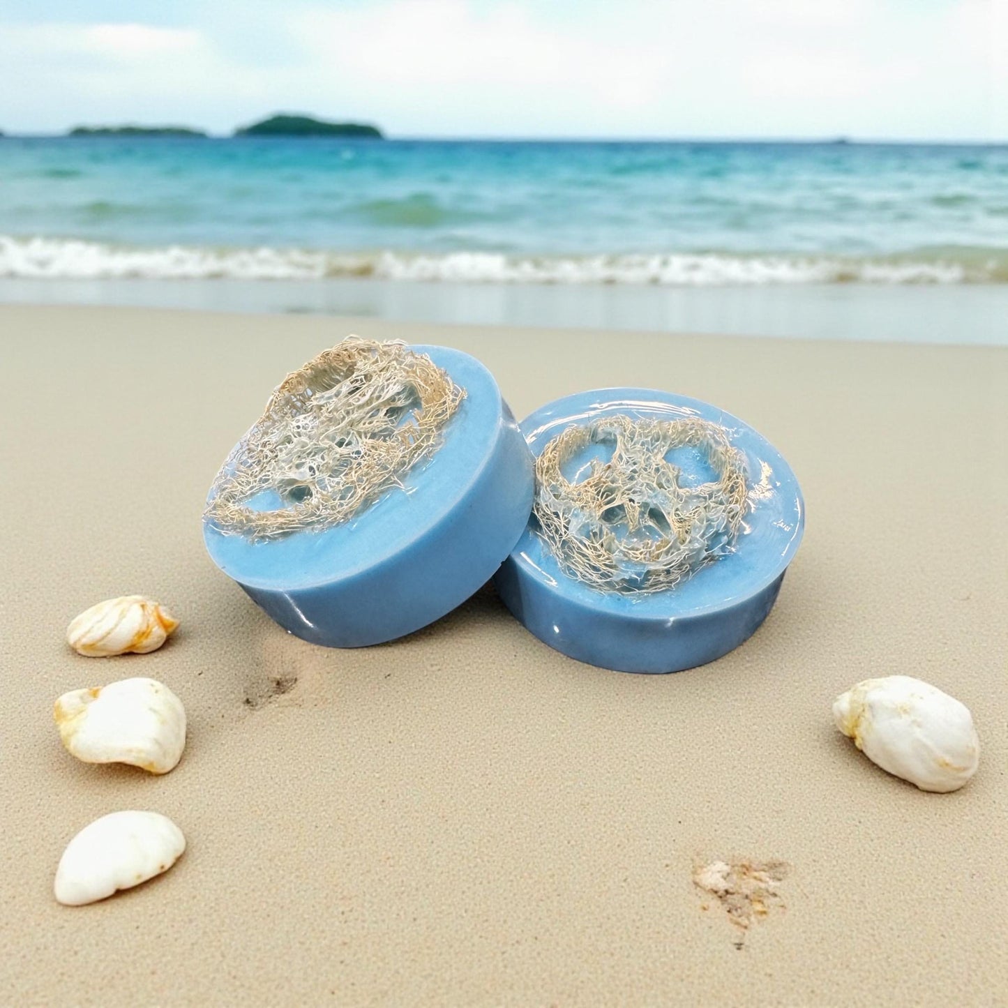 Sea mineral loofah Goat Milk Body Soap