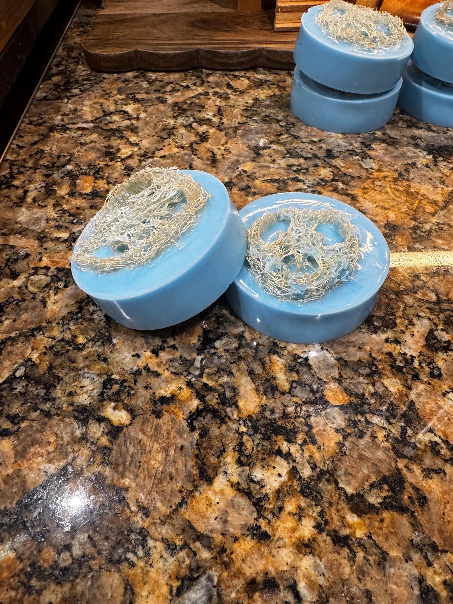 Sea mineral loofah Goat Milk Body Soap