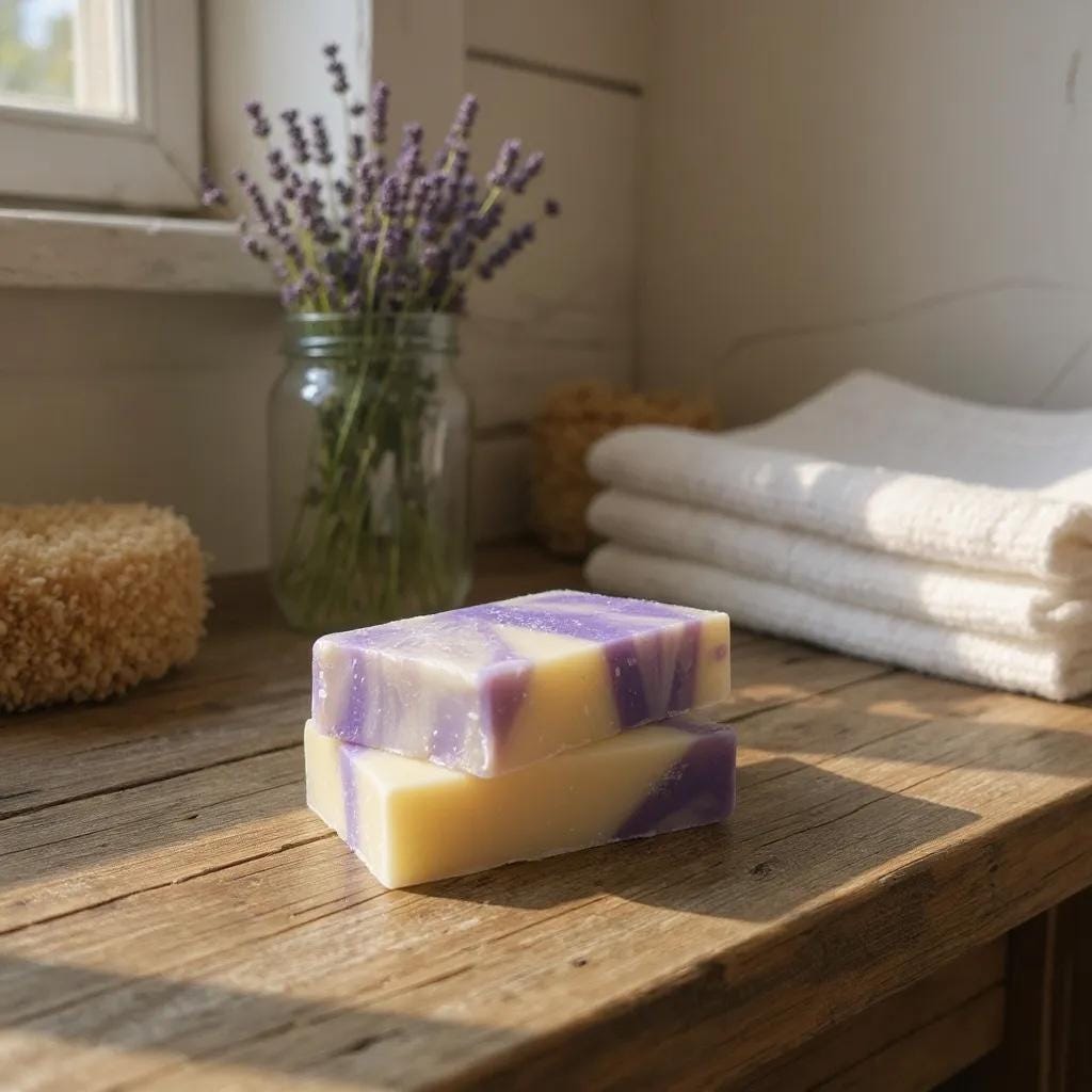 Lavender Lemongrass soap