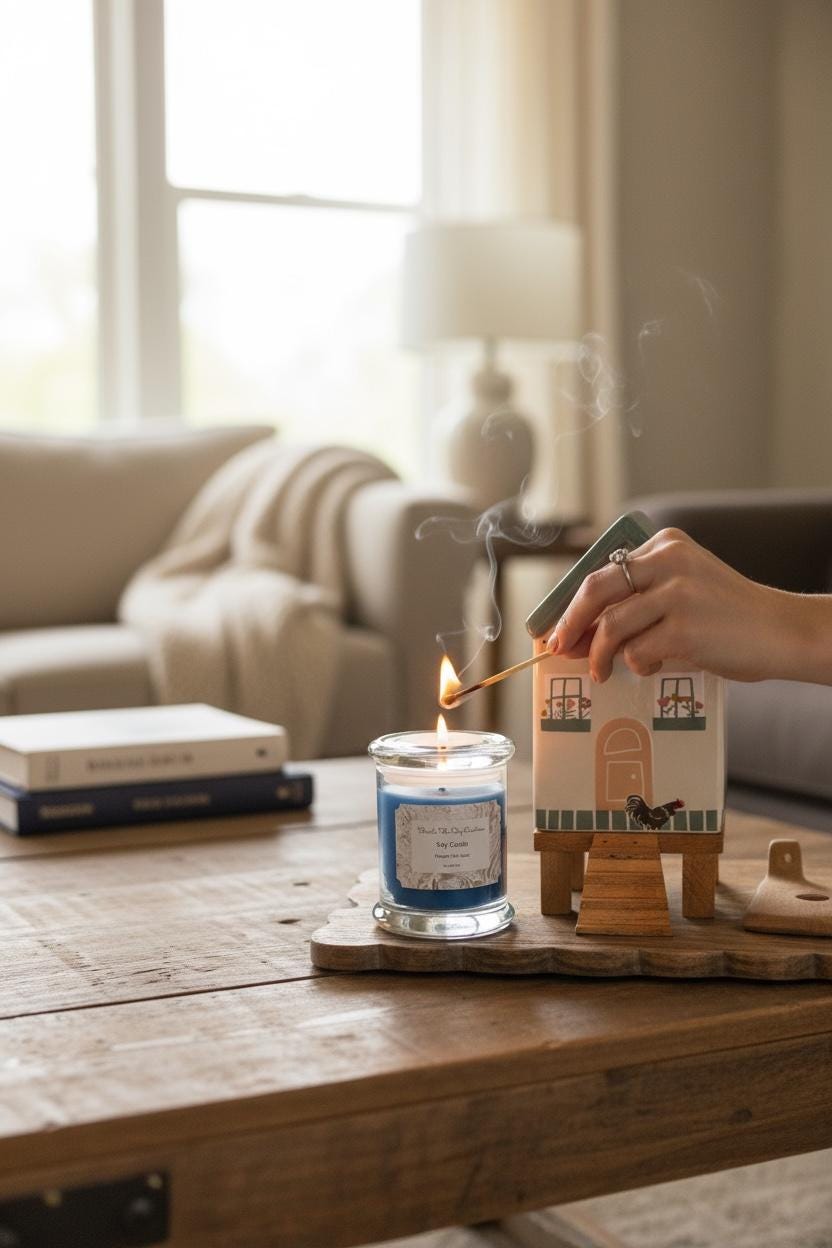 12 oz Soy Candle: Patchouli