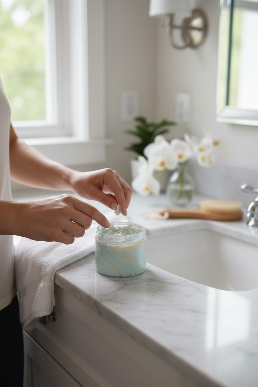 Mint White Chocolate Foaming Body Butter