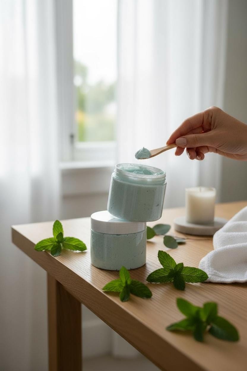 Mint White Chocolate Foaming Body Butter