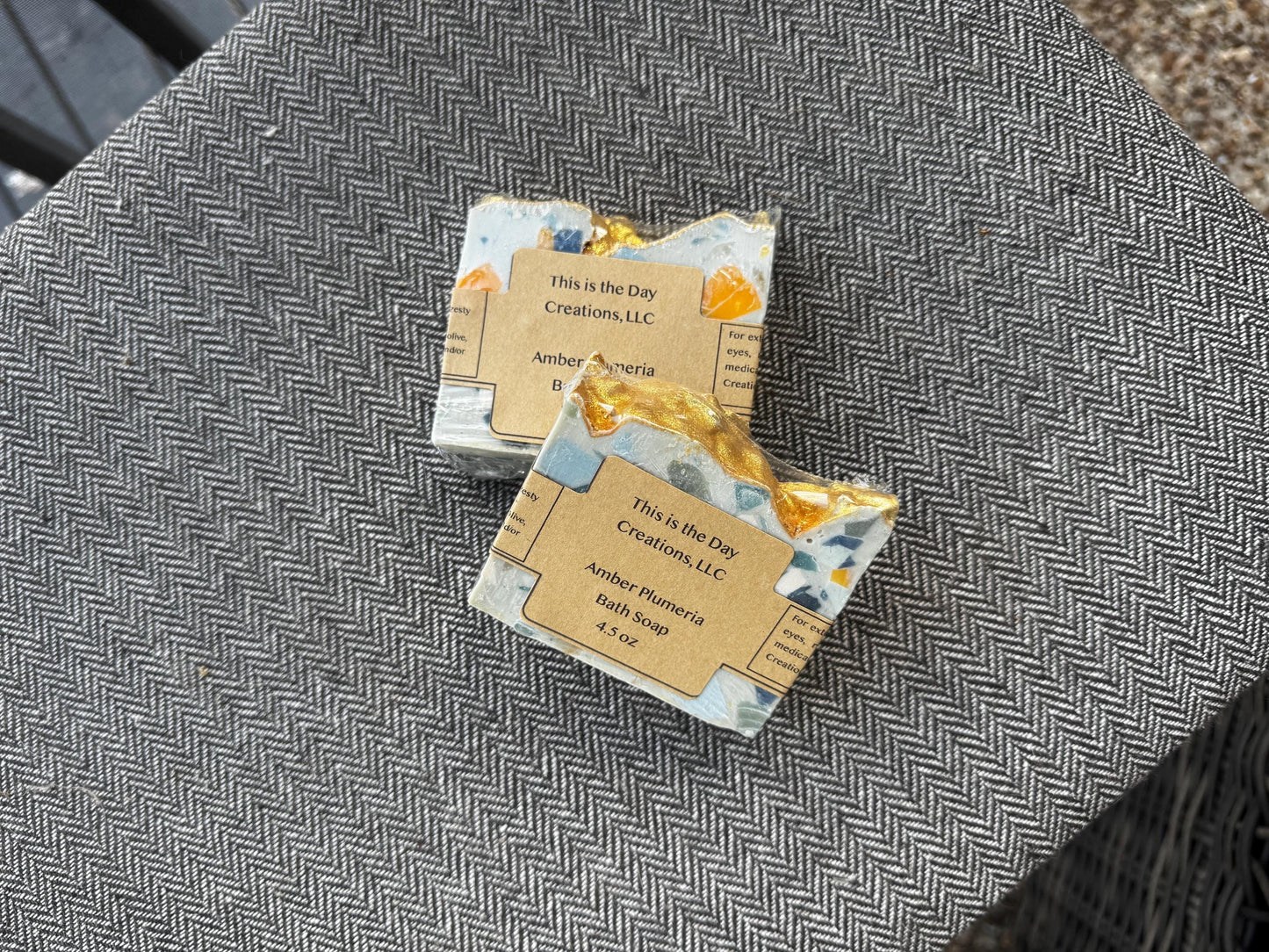 Amber Plumeria Body Soap