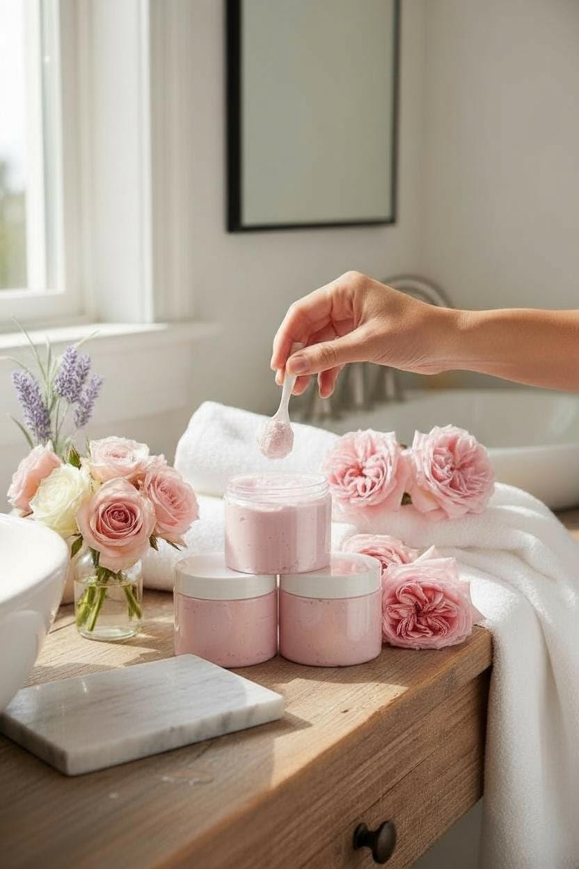 Rose Garden Foaming Body Butter