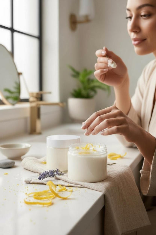 Sugared Lemon scented Foaming Body Butter