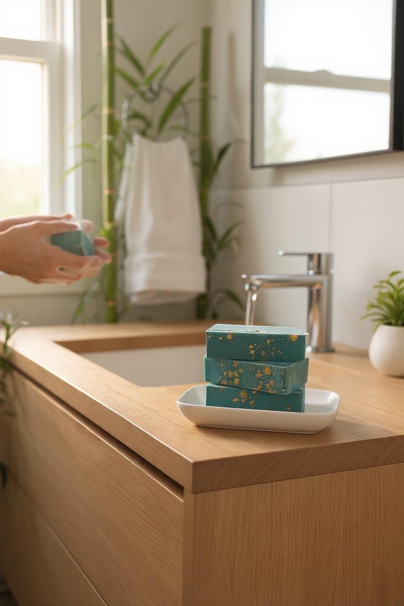 Clean Cotton with Bamboo goat milk soap