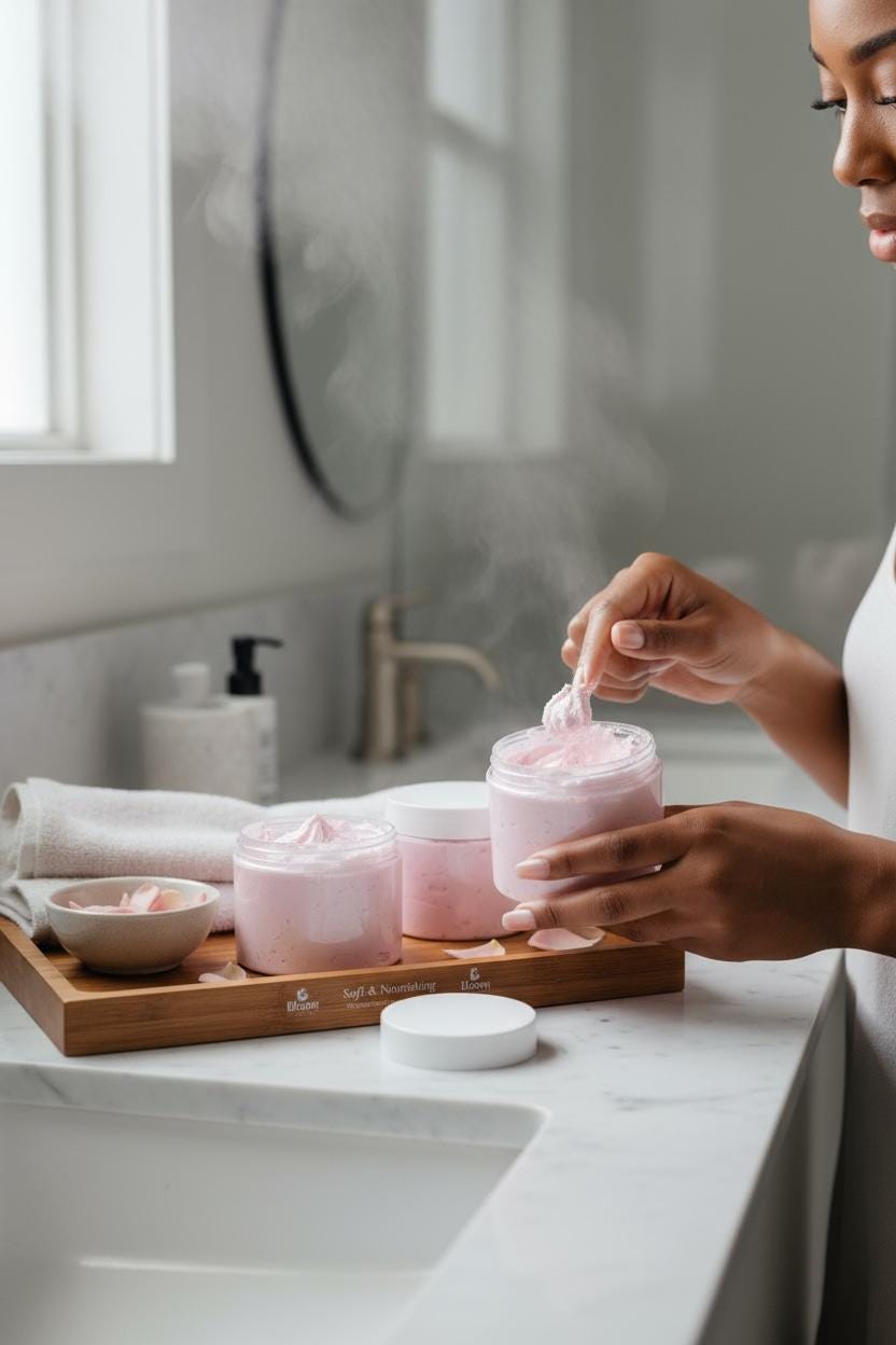 Rose Garden Foaming Body Butter